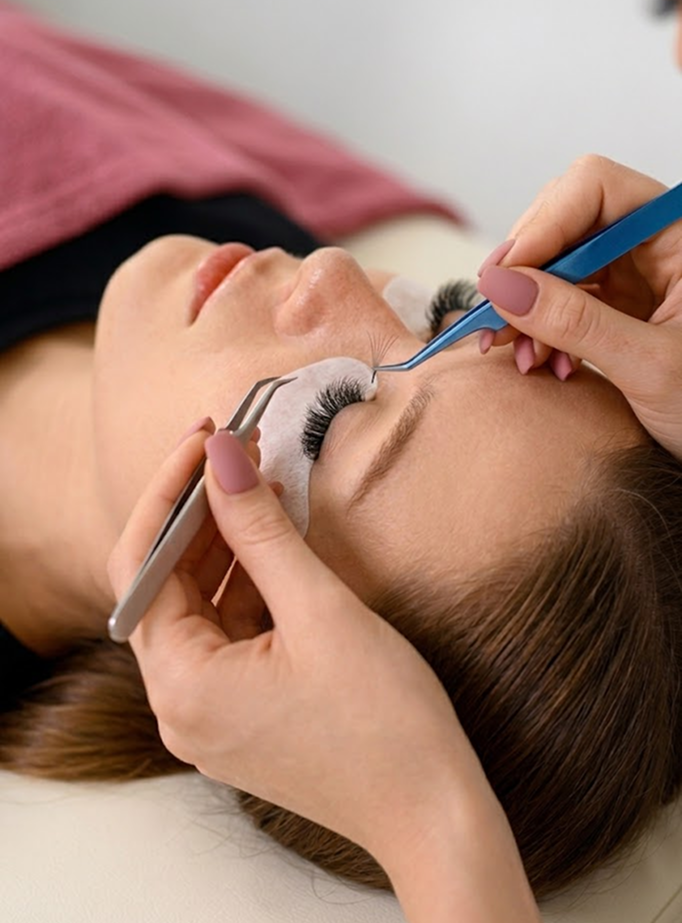 Volume lash edukacija Glow Up